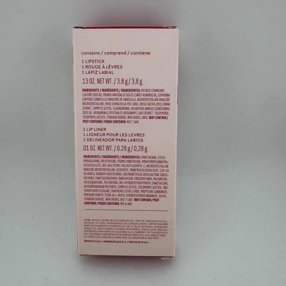 Mary Kay Lip Kit Pink Rose NEW 